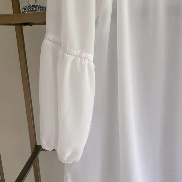 Tommy Bahama Sheer White Coverup - XL - Picture 2 of 5